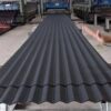 Corrugated mabati (per meter) black